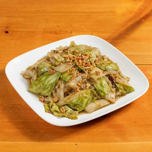 Sautéed Cabbage.