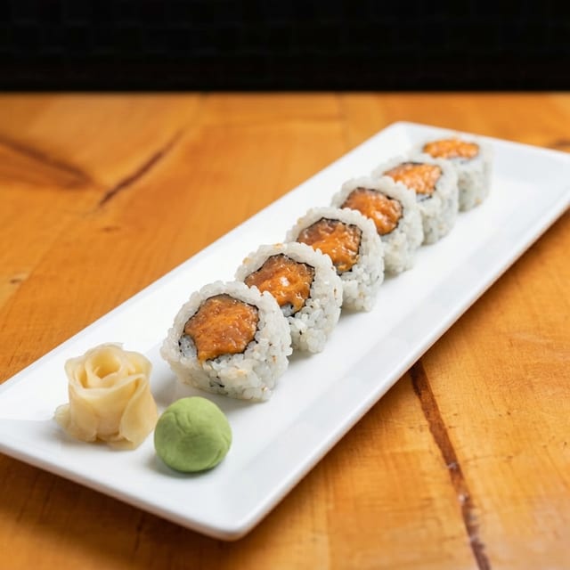 Spicy Salmon Roll.