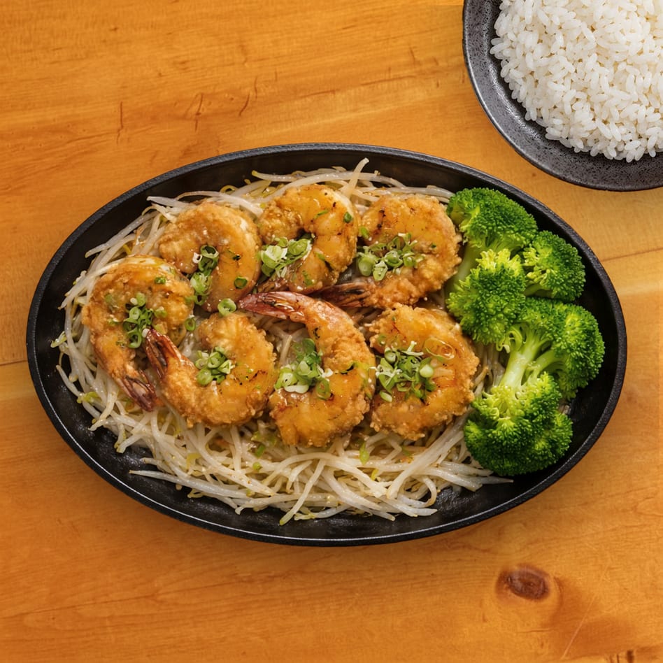 Shrimp Teriyaki.