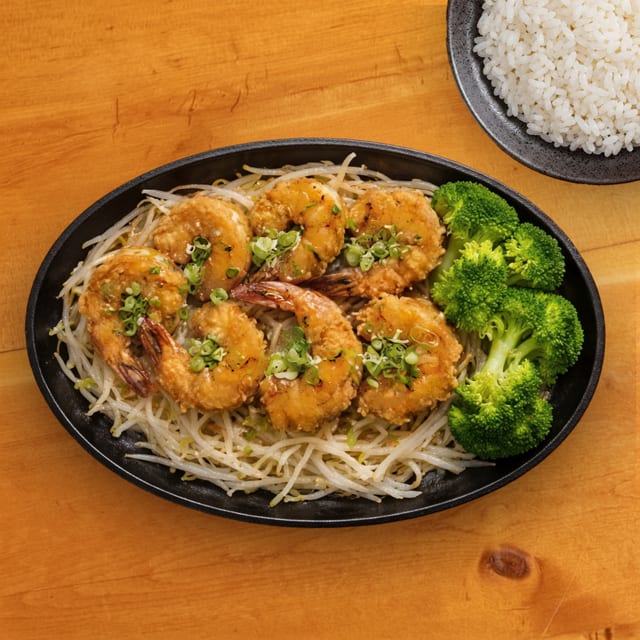 Shrimp Teriyaki.