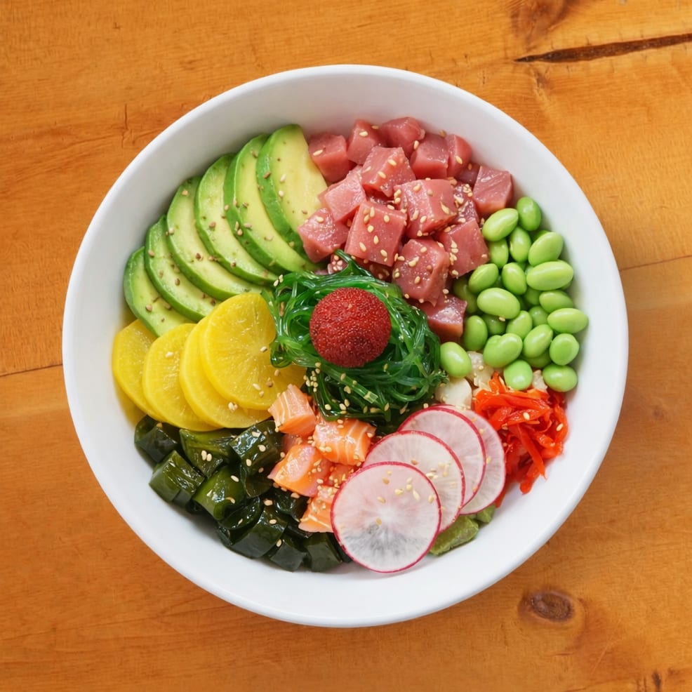 Poke Bowl Lunch Special.